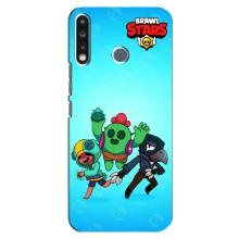 Чехлы Brawl Stars для TECNO Spark 4 (AlphaPrint)