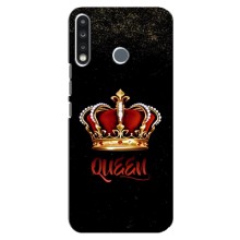 Чехол с Короной Техно Спарк 4 - (AlphaPrint) (Корона короля)
