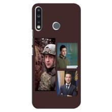 Чохол для TECNO Spark 4 (AlphaPrint - с принтом Зеленського)