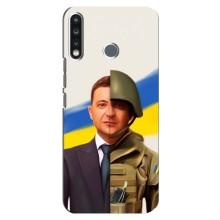 Чохол для TECNO Spark 4 (AlphaPrint - с принтом Зеленського)