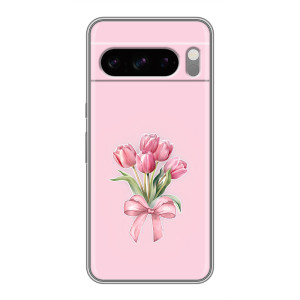 Чохол з розовим принтом для TECNO Spark 40 5G