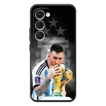 Чехлы для Tecno Spark 40 Pro Plus (Leo чемпион) (AlphaPrint) (Месси Чемпион)