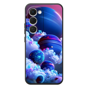 Чохли КОСМОС  на Tecno Spark 40 Pro Plus – Сині планети