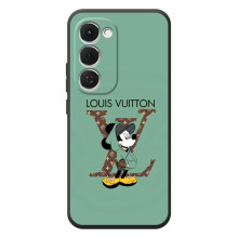 Чехлы Луи Витон для Tecno Spark 40 Pro Plus (AlphaPrint - LOUIS VUITTON) (Микки Маус LV)