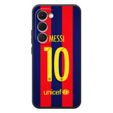 Чехлы Месси для Tecno Spark 40 Pro Plus (AlphaPrint) (Messi Barca 10)