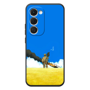 Чехлы на военную тематику для Tecno Spark 40 Pro Plus – Попадание