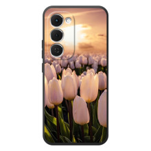Чохли з картинкою (Тюльпани) на Спарк 40 Про Плюс – Захід з квітами
