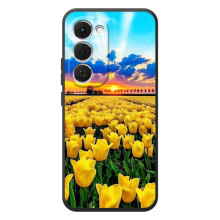Чохли з картинкою (Тюльпани) на Спарк 40 Про Плюс – Жовті тюльпани