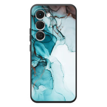 Чехол для Спарк 40 Про Плюс - с принтом (Дизайнерские) (AlphaPrint) (Бирюзовый мрамор)
