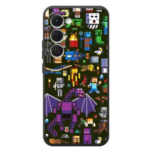 Чехол Майнкрафт на Tecno Spark 40 Pro Plus (AlphaPrint) Minecraft
