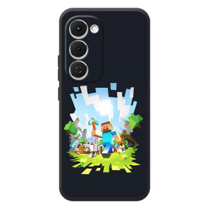 Чехол Майнкрафт на Tecno Spark 40 Pro Plus (AlphaPrint) Minecraft