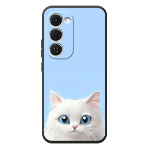 Чехол на тематику: Коты для Tecno Spark 40 Pro Plus – Белый кот