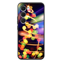 Чехол Новогодняя Елка на Tecno Spark 40 Pro Plus – Гирлянды