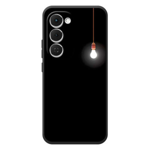 Чехол с картинками на черном фоне для Tecno Spark 40 Pro Plus – Лампочка