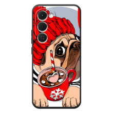 Бампер для Tecno Spark 40 Pro Plus з картинкою "Песики" (Сумний собака)