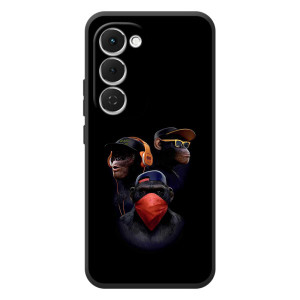 Чехол с Обезьянами Tecno Spark 40 Pro Plus - (AlphaPrint)