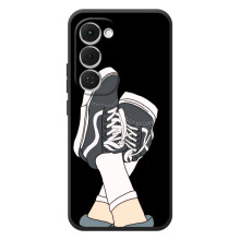 Чохол з Прикольним Принтом на Tecno Spark 40 Pro Plus – Кеди