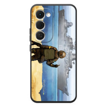 Чехол с принтом (Русский корабль...) для Спарк 40 Про Плюс (AlphaPrint) (Русский корабль)