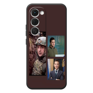 Чехол для Tecno Spark 40 Pro Plus (AlphaPrint - с принтом Зеленского)