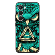 Чехол с птицами на Tecno Spark 40 Pro Plus (VPrint) – Сова с глазом