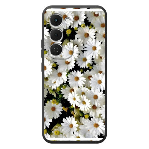 Чехол с ромашками на Tecno Spark 40 Pro Plus – Рамка в ромашках