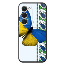 Чехол с Украинской символикой на Спарк 40 Про Плюс – Бабочка