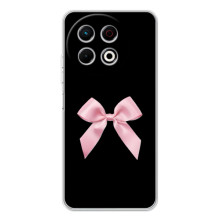 Чохол банти для Tecno Spark 40 Pro Plus – Бант на чорному