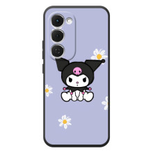 Чехол с кроликом Куроми на Tecno Spark 40 Pro Plus – Куроми в цветах