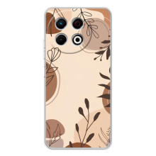 Чехол с цветочным принтом на Спарк 40 Про Плюс