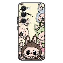 Чохол з Лабубу на Tecno Spark 40 Pro Plus (Колаж Лабубу)