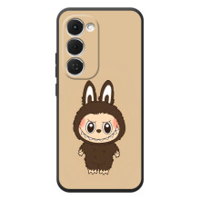Чохол з Лабубу на Tecno Spark 40 Pro Plus (Коричневий Лабубу)