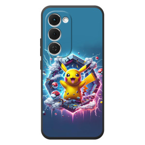 Чехол с Пикачу на Tecno Spark 40 Pro Plus