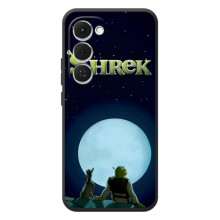 Печатный чехол с принтом Шрек для Tecno Spark 40 Pro Plus