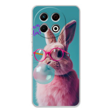 Чехол с принтом стильные животные для Спарк 40 Про Плюс – Кролик в очках
