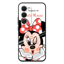 Эксклюзивный чехол для Tecno Spark 40 Pro Plus (AlphaPrint - Мультяшные) (Маус Минни)