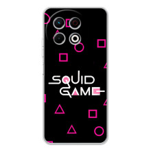 Чехол Гра в кальмара для Tecno Spark 40 Pro Plus – Логотип игры кальмара