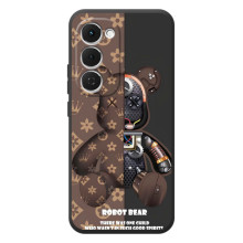 Крутые Чехлы Луи Виттон для Tecno Spark 40 Pro Plus (AlphaPrint) (Медведь Луи Витон)