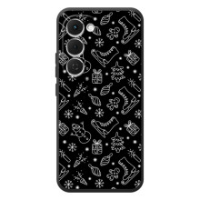 Новогодние, Праздничные Чехлы для Tecno Spark 40 Pro Plus - 2024 год (Новогодний фон)