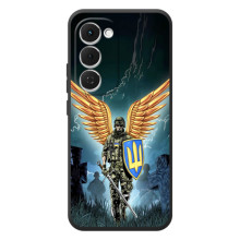 Патріотичний Чохол для Tecno Spark 40 Pro Plus (ЗСУ з крильми)
