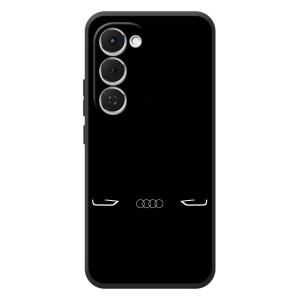Силиконовый бампер с картинкой машины на Tecno Spark 40 Pro Plus – Силует Audi