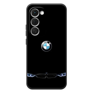 Силиконовый бампер с картинкой машины на Tecno Spark 40 Pro Plus – Черный BMW