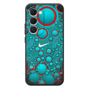 Силиконовый Чехол на Tecno Spark 40 Pro Plus с картинкой Nike (Найк зеленый)