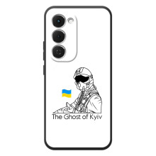 Защитные чехлы (Призрак Киева) для Tecno Spark 40 Pro Plus (AlphaPrint) (Летчик Киева)