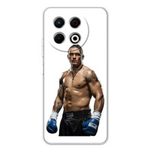 Чехол с картинкой Александр Усик для Tecno Spark 40 Pro – Усик на белом