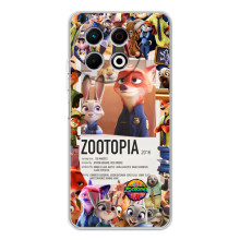 Чехол Зоотрополіс на Tecno Spark 40 Pro – Коллаж Зоо