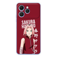 Чехлы Персонажи Аниме Наруто для Tecno Spark 40 (AlphaPrint)