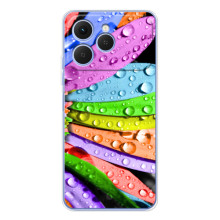 Чехлы (ART) Цветы на Tecno Spark 40 (VPrint) (Семицветик)