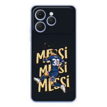 Чехлы для Tecno Spark 40 (Leo чемпион) (AlphaPrint) (Messi ПСЖ)