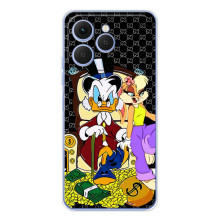 Чехли для Tecno Spark 40 - Скрудж МакДак Louis Vuitton (PREMIUMPrint) (Стильна Утка)