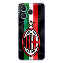 Чехлы для Tecno Spark 40 (VPrint) - Футбольные клубы (ФК Милан)
